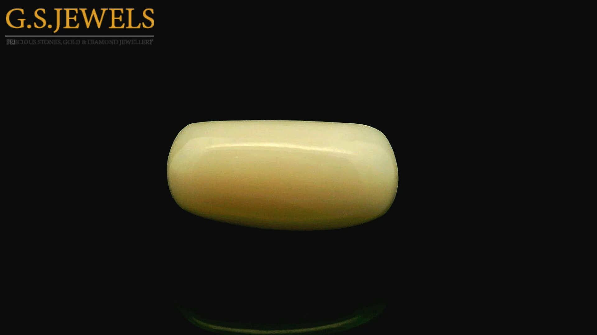 Natural White Coral / Moonga 3.35 cts