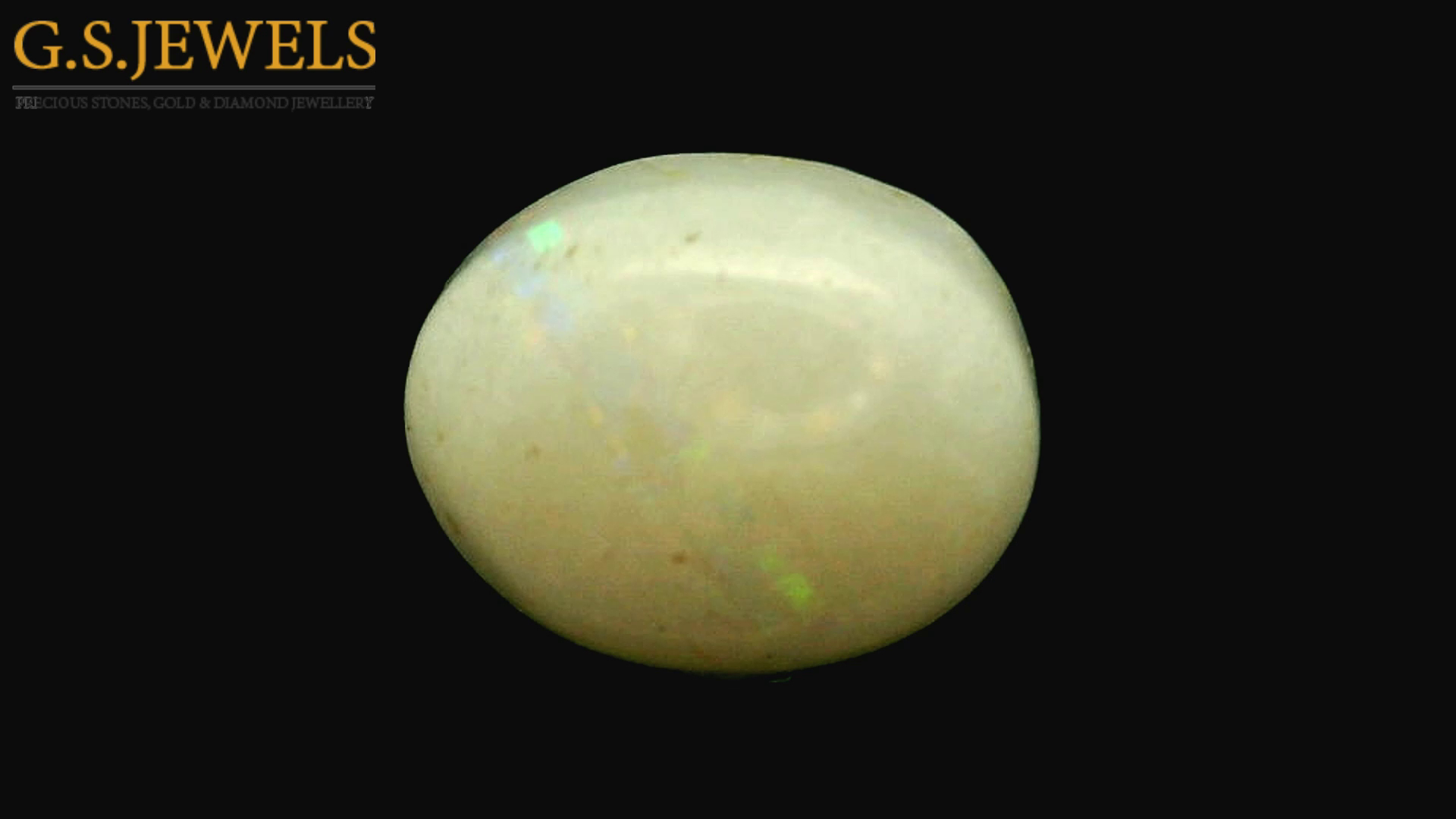 Natural Opal White 1.00 cts