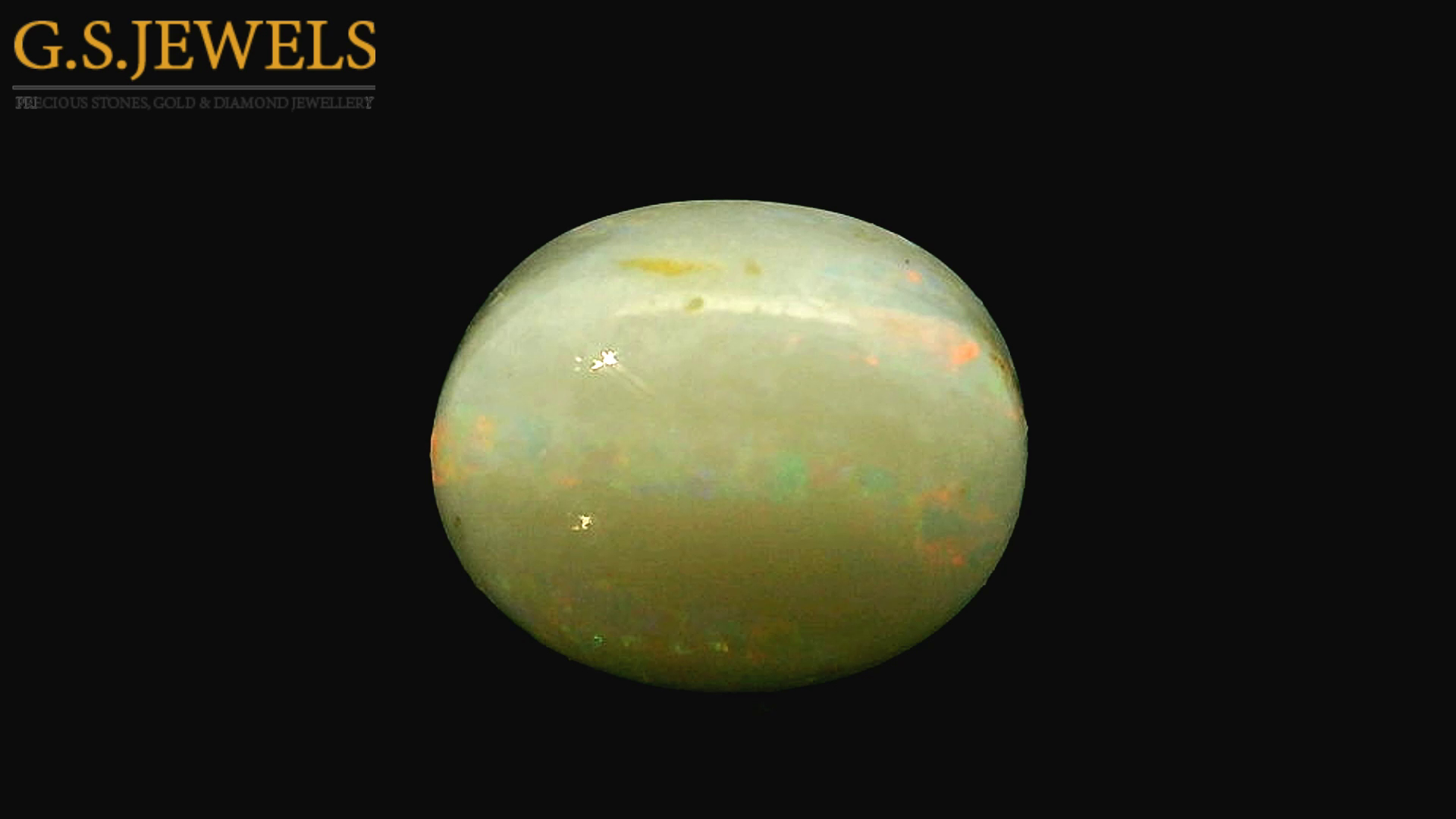 Natural Opal White 1.00 cts