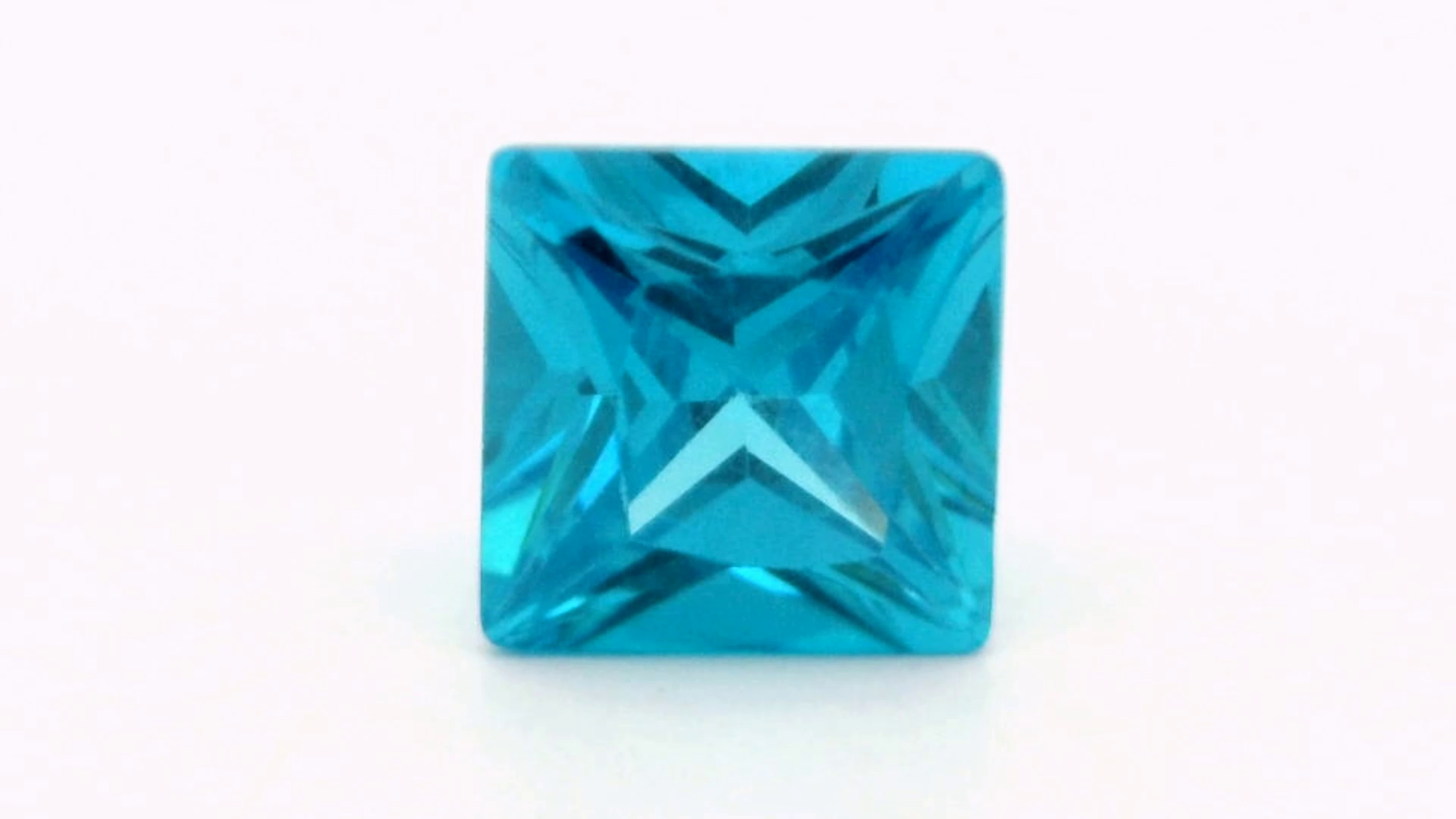 Blue Zircon (Synthetic) 2.60 cts