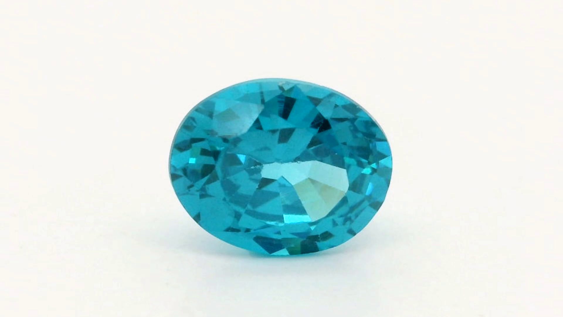 Blue Zircon (Synthetic) 3.15 cts