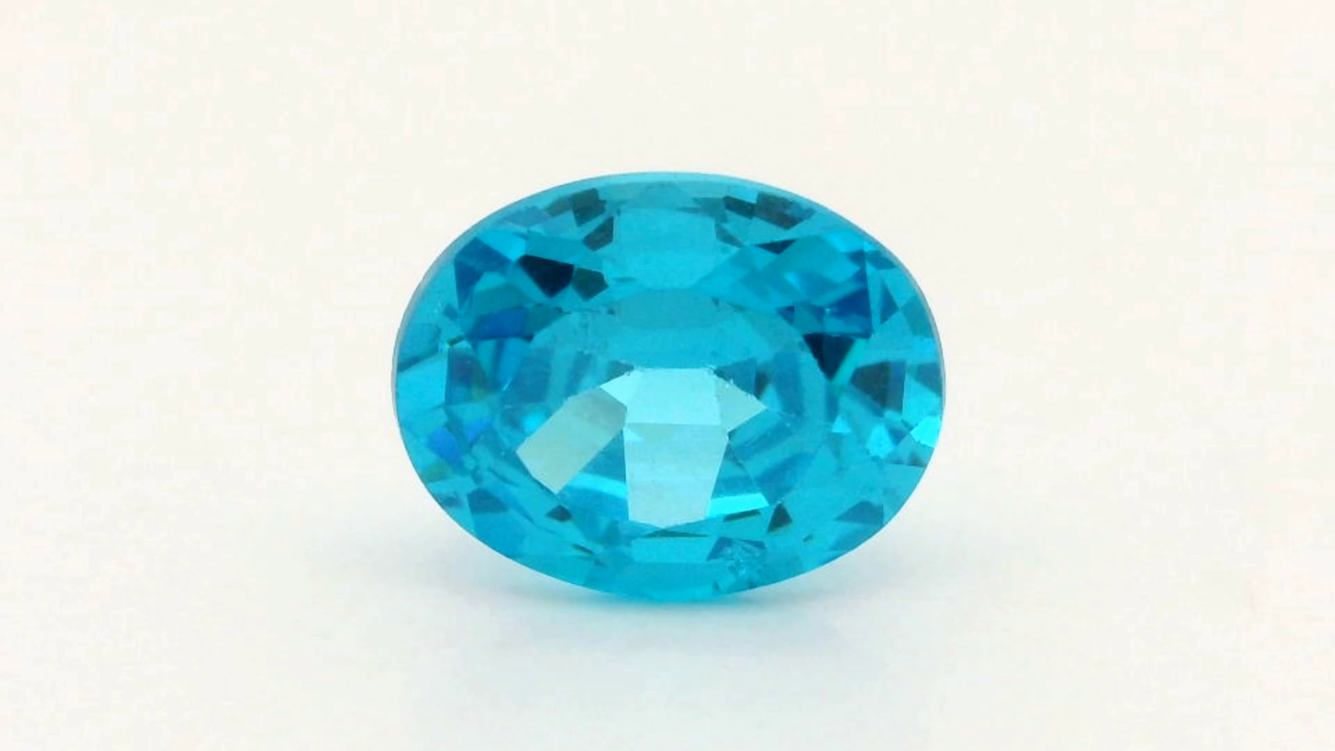 Blue Zircon (Synthetic) 3.20 cts