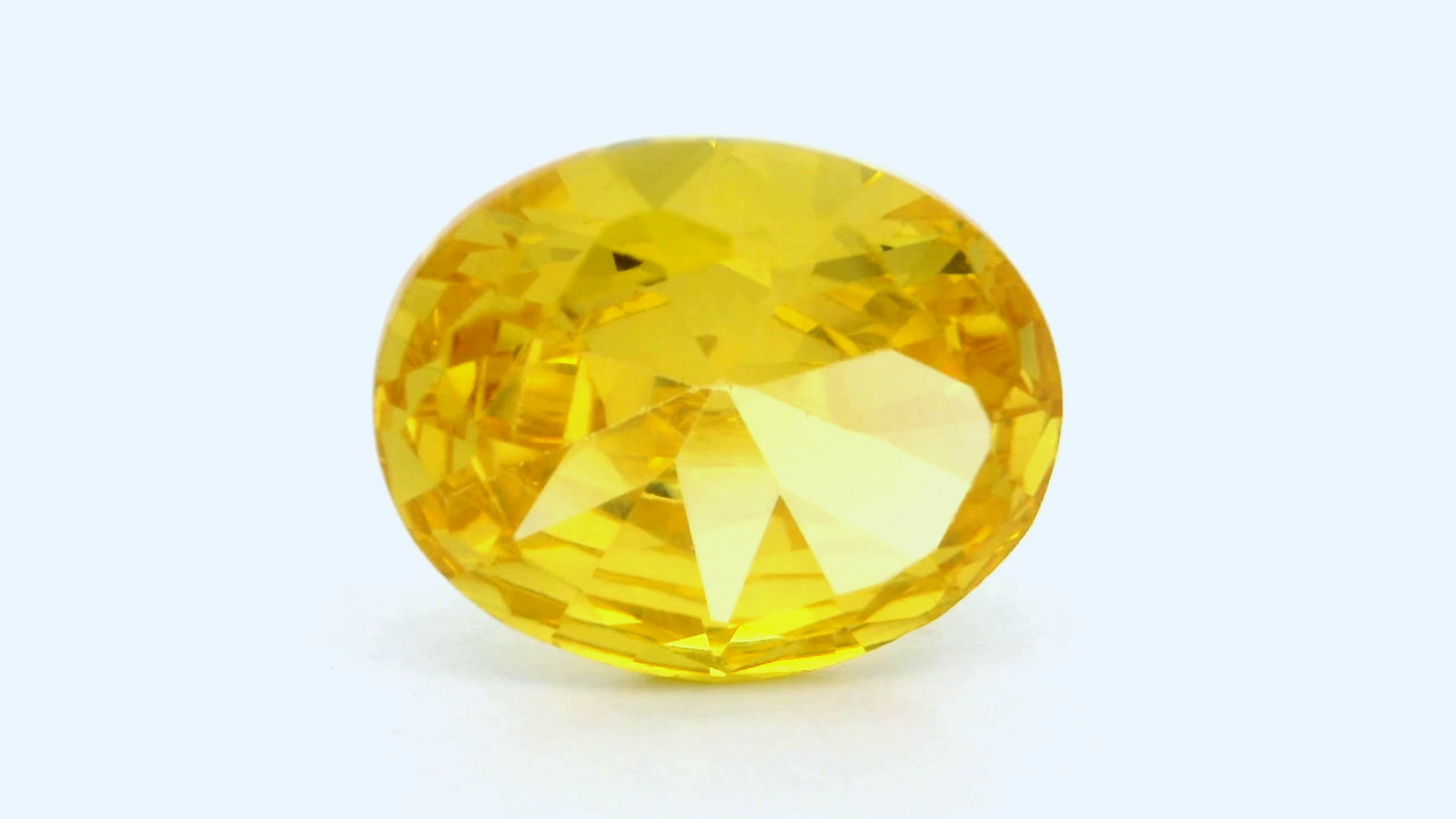Yellow Zircon (Synthetic) 5.55 cts