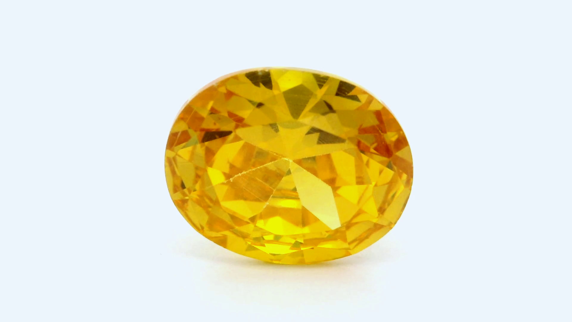 Yellow Zircon (Synthetic) 8.05 cts