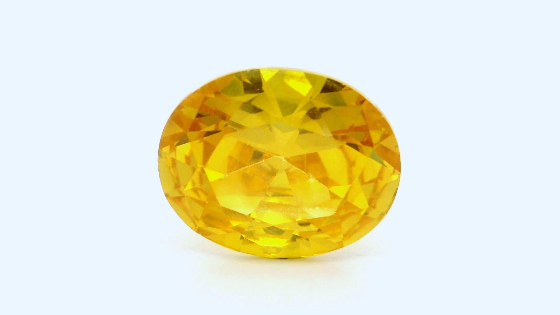 Yellow Zircon (Synthetic) 7.85 cts