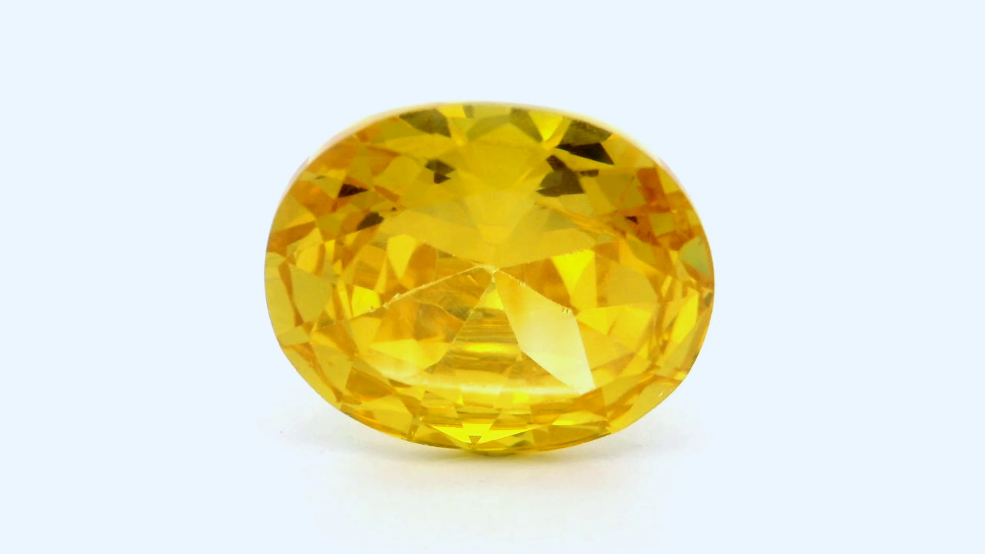 Yellow Zircon (Synthetic) 8.10 cts