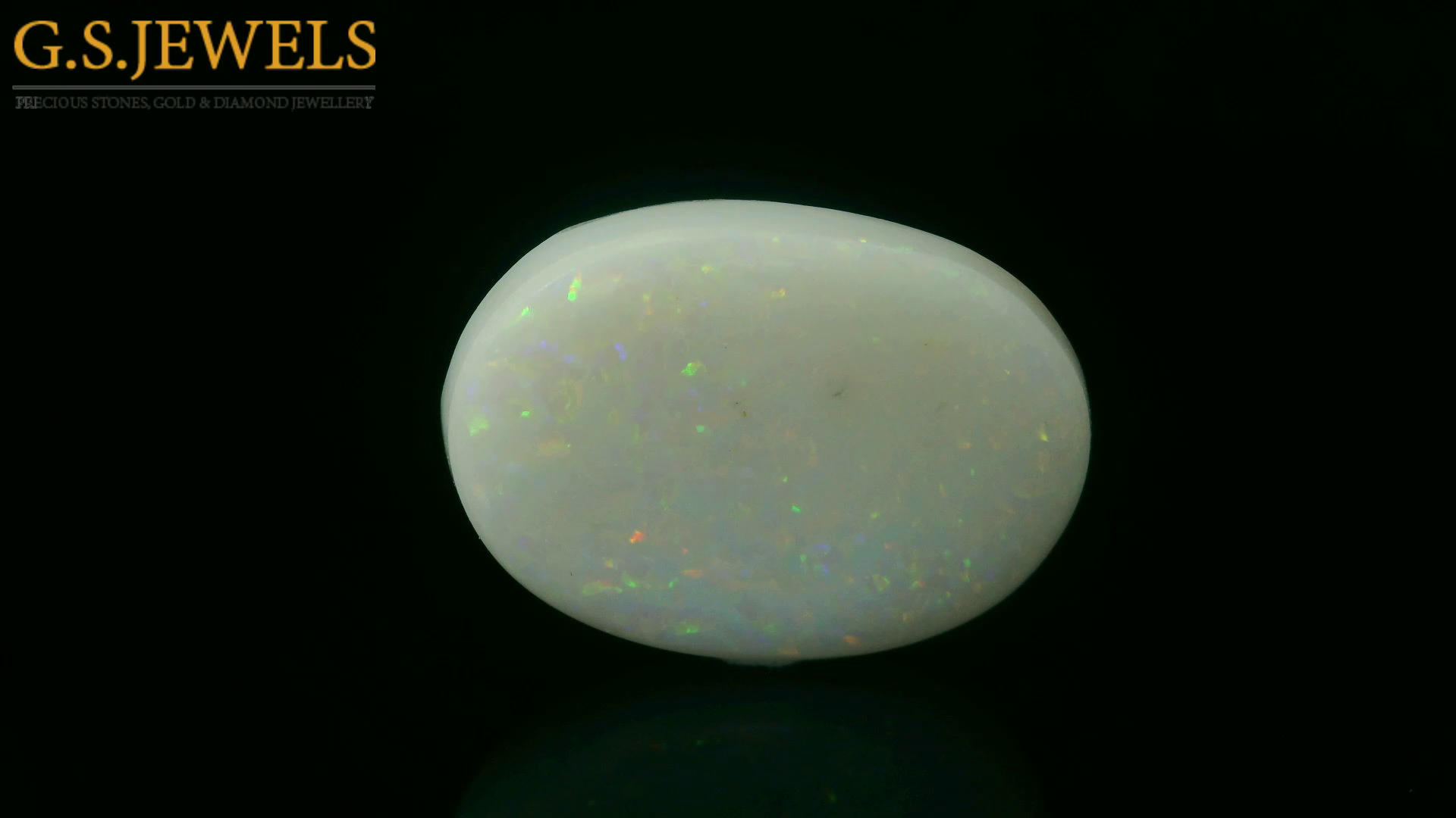 Natural Opal White 4.35 cts