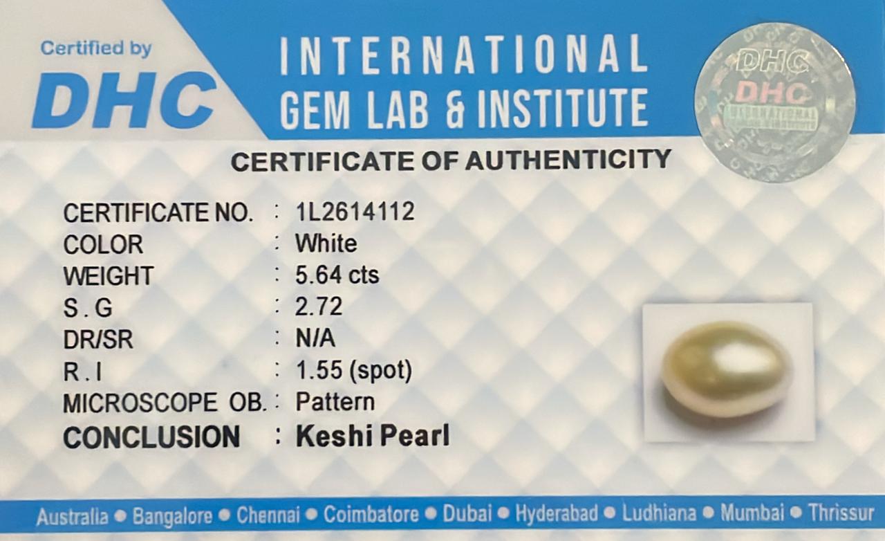 Natural Keshi Moti 5.64 cts