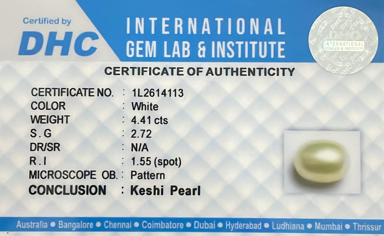 Natural Keshi Moti 4.41 cts