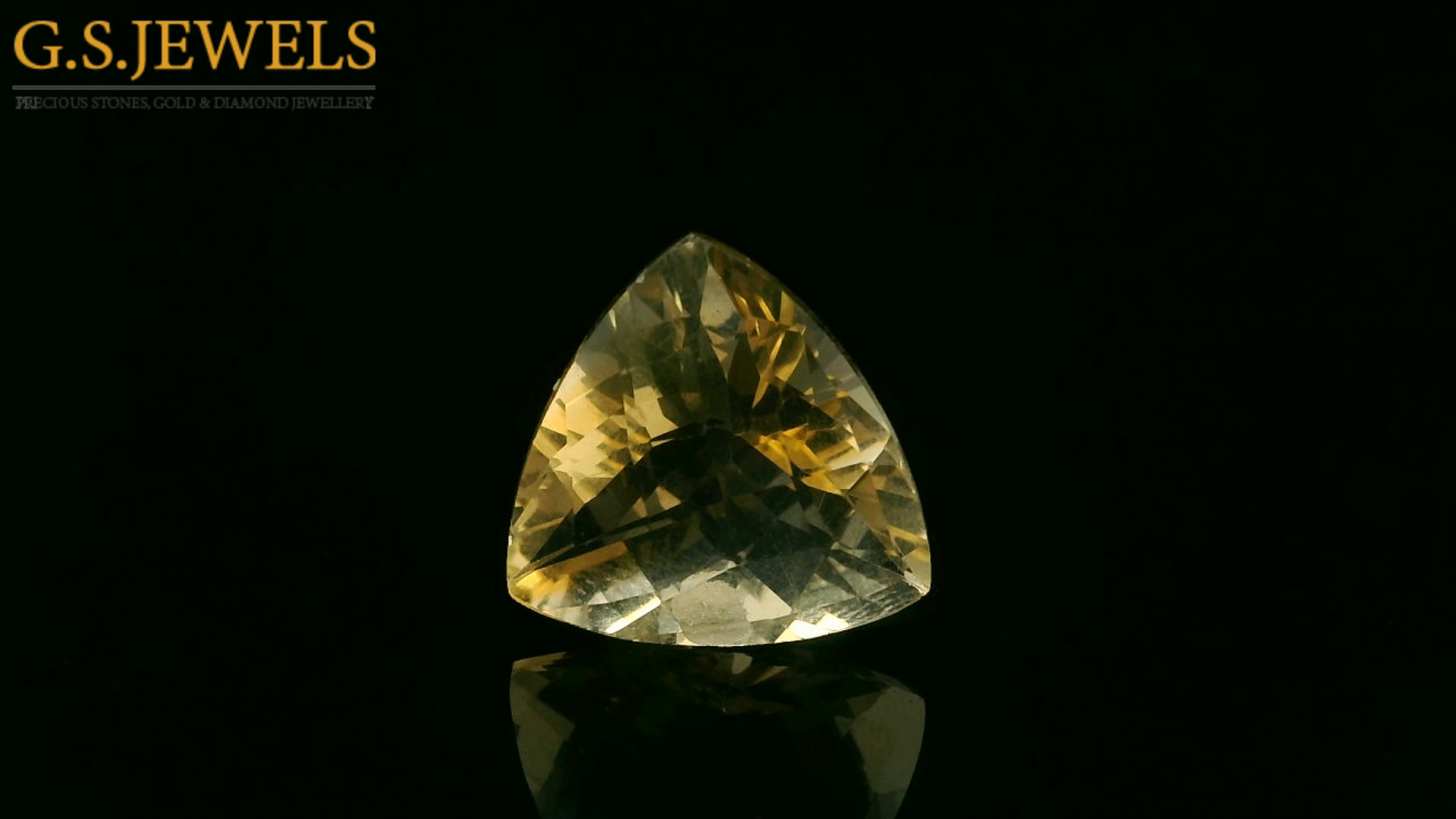 Natural Yellow Citrine 4.55 cts